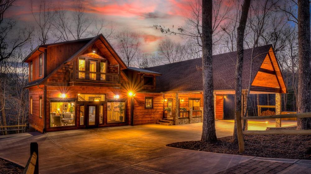 Luxe Mountain Retreat Blue Ridge Exterior foto