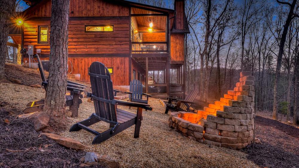 Luxe Mountain Retreat Blue Ridge Exterior foto