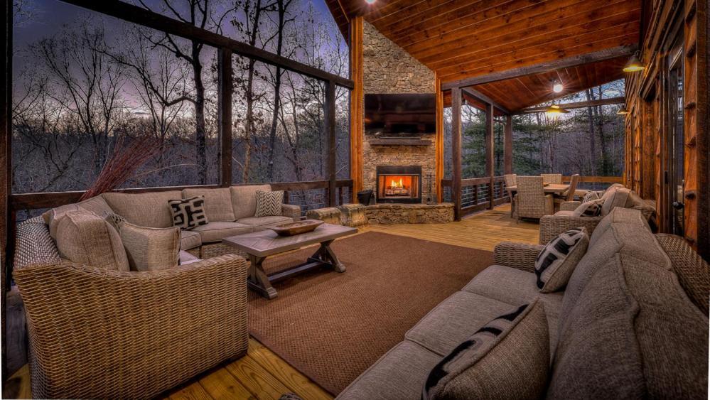 Luxe Mountain Retreat Blue Ridge Exterior foto
