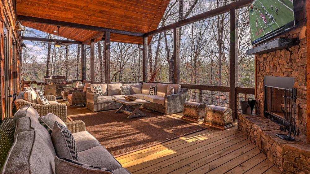 Luxe Mountain Retreat Blue Ridge Exterior foto