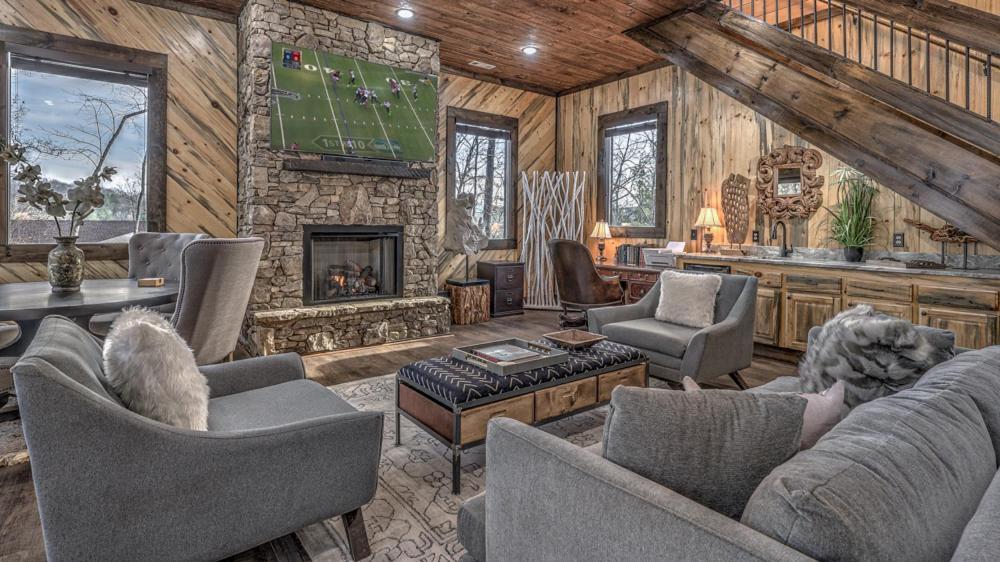 Luxe Mountain Retreat Blue Ridge Exterior foto