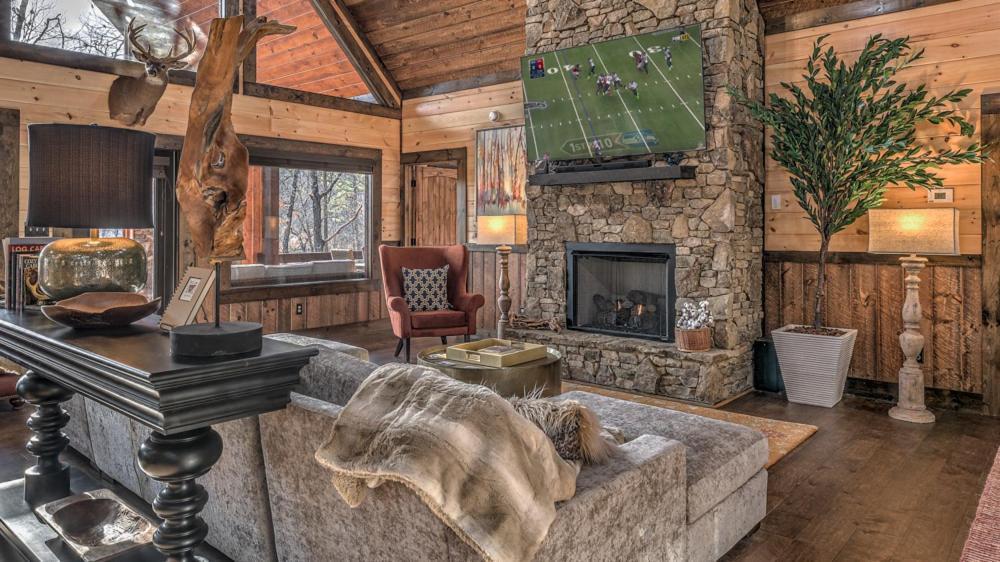 Luxe Mountain Retreat Blue Ridge Exterior foto