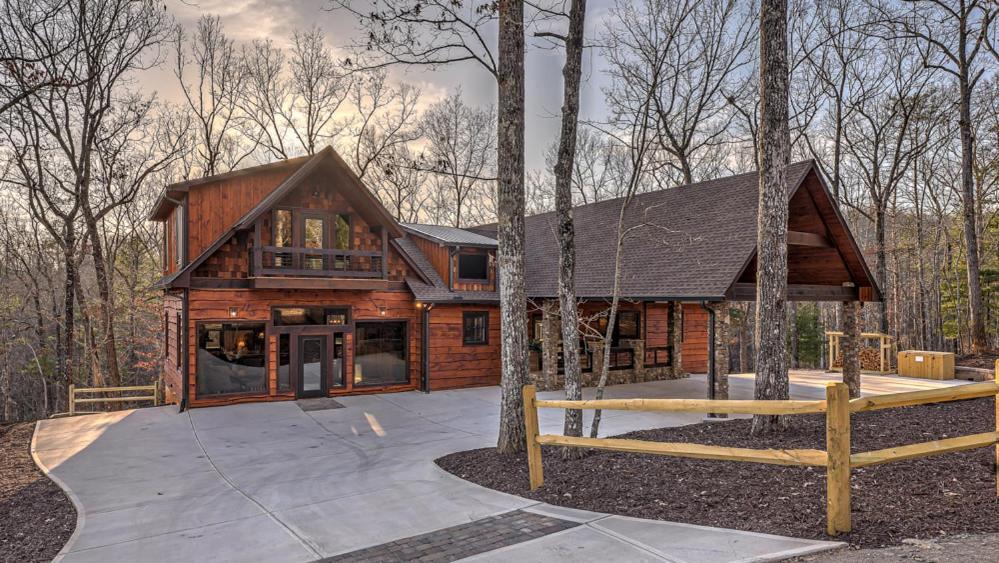 Luxe Mountain Retreat Blue Ridge Exterior foto